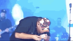 Beer Chug Shotgunning Luke Combs Music Awards GIF