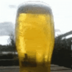 Beer Chug Timelapse Bottoms Up GIF