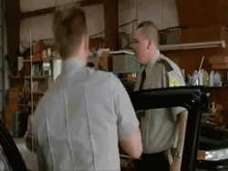 Beerfest Cops Spraying Water Prank GIF