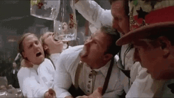 Beerfest Empty Beer Mugs GIF