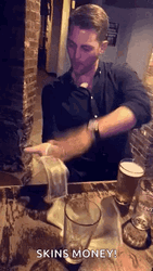 Beerfest Making It Rain Skins Money GIF