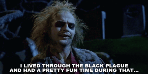 Beetlejuice Meme Lived Through Black Plague GIF