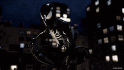Before Iron Spider There's Black Spider GIF
