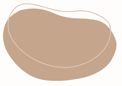 Beige Blob Minimalist Artwork GIF