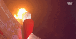 Beijing Olympic Flame GIF