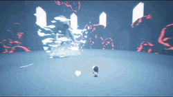 Beira's Shrine Fire Tornado Being Attacked GIF