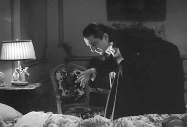 Bela Lugosi Dracula Creepy Nights GIF