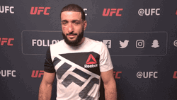 Belal Muhammad Drawing Finger Gun GIF