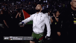 Belal Muhammad Pumped Up Applauding GIF