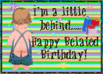 Belated Birthday GIF