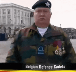 Belgian Defense Cadet GIF