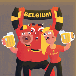 Belgium Celebration Cheer