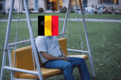 Belgium Flag People