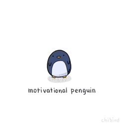 Believe In Yourself Penguin Encouragement GIF