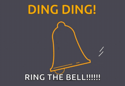 Bell Ding Ding Ring The Bell GIF