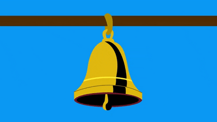 Bell Tolling Animated Graphics GIF