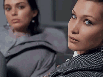 Bella Hadid Kendall Jenner GIF