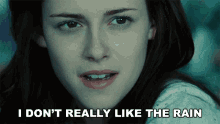 Bella Swan Don't Like Rain GIF