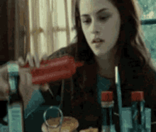 Bella Swan Ketchup Meme Edit Shocked GIF