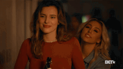 Bella Thorne Celebrate With Friend GIF