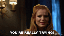 Bella Thorne Youre Really Trying GIF