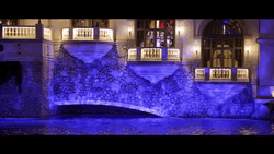 Bellagio Fountain Lights Las Vegas GIF