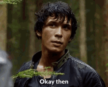 Bellamy Blake Okay Alrighty Then GIF