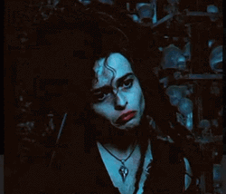Bellatrix Lestrange Provoking Face GIF