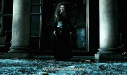 Bellatrix Lestrange Screaming  GIF
