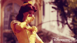 Belle Flying Kiss GIF