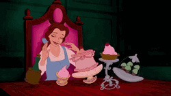 Belle Happy Beauty And The Beast GIF