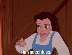 Belle I'm Speechless GIF