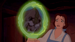 Belle Saw Beast On The Mirror GIF