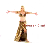 Belly Dancer In Front Of Thiruda N Chat Sticker