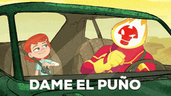 Ben 10 And Gwen Playing Around GIF