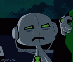 Ben 10 Awkward Echo Smiling GIF