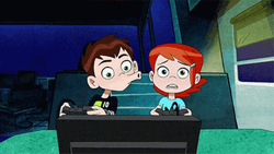 Ben 10 Gwen Tennyson Playing Play Station GIF