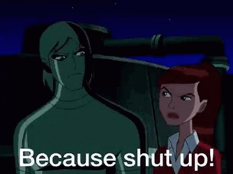 Ben 10 Gwen Tennyson Shut Up GIF