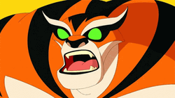 Ben 10 Hungry Rath Licking  GIF