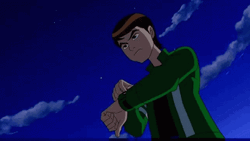 Ben 10 Jetray Hero Transformation GIF