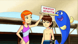 Ben 10 Minimum Height With Gwen Bullying  GIF