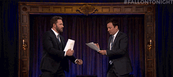 Ben Affleck Jimmy Fallon Wait GIF