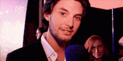 Ben Barnes Flying Kiss GIF