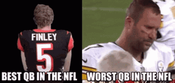 Ben Roethlisberger Wearing Safety Head Gear GIF