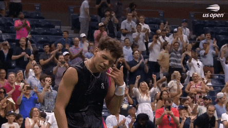 Ben Shelton Hang Up The Phone Celebration GIF