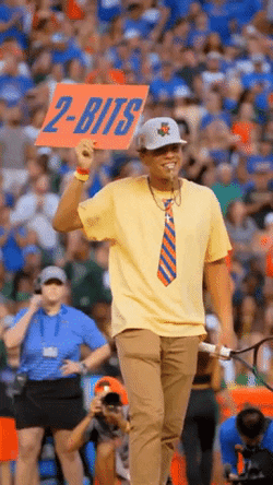 Ben Shelton Raising Orange Sign GIF