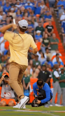 Ben Shelton Swinging Tennis Racket GIF