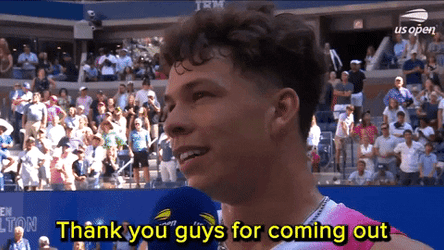 Ben Shelton Unbelievable Atmosphere GIF