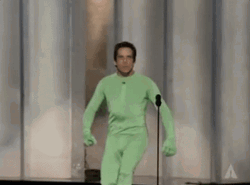 Ben Stiller Chroma Key Green Suit GIF