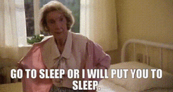 Ben Stiller Go To Sleep GIF